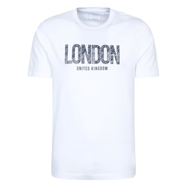 Mountain Warehouse Mens London Short-Sleeved T-Shirt (White)