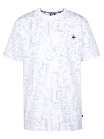 Petrol Industries - All-over Print T-shirt Hibiscusbreeze Boys -  White