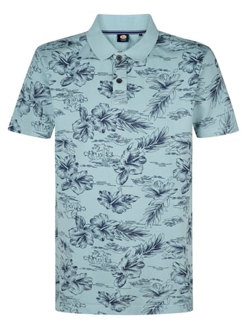 Petrol Industries - Heren Piqué Polo Shellway - Blauw