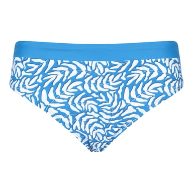 Mountain Warehouse Womens/Ladies Ocean Notion Leaf Print Bikini Bottoms (Blue)