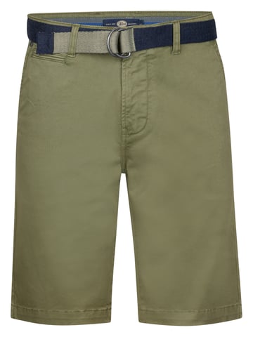 Petrol Industries - Chino Shorts with Belt Breezeview Men - Green