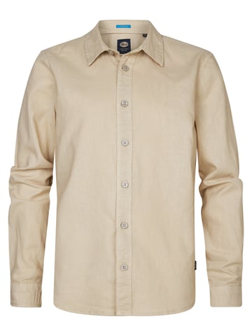 Petrol Industries - Plain Shirt Seascape Boys - Brown