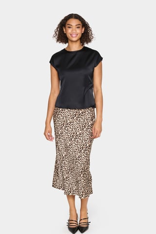 Blouse with short sleeve Regular fit