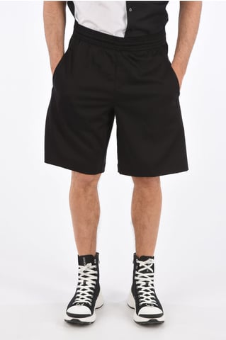 Drawstring CITY Shorts in Black