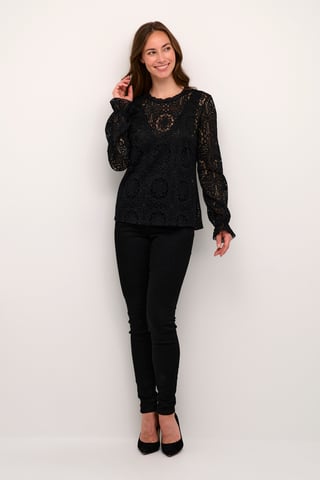 Blouse with long sleeve Regular fit