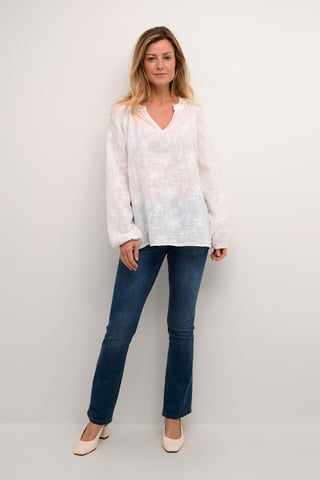 Blouse with long sleeve Regular fit