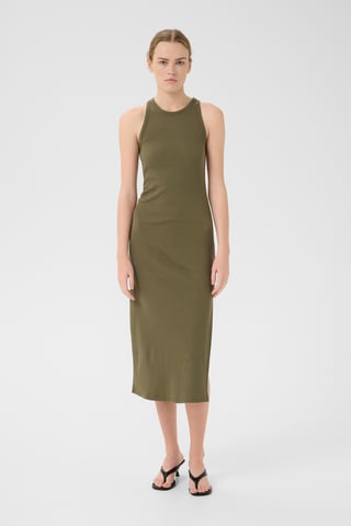 Jurk Slim fit olive