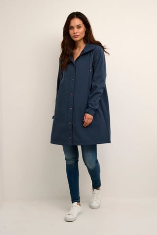 Jas A-shape dark blue