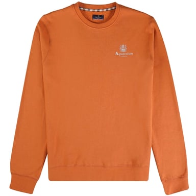Aquascutum Active Small Logo Oranje Sweatshirt