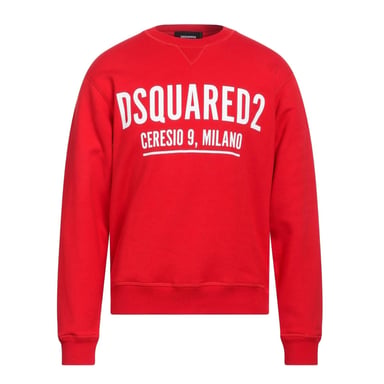 Dsquared2 Ceresio Logo Rundringad Röd Tröja