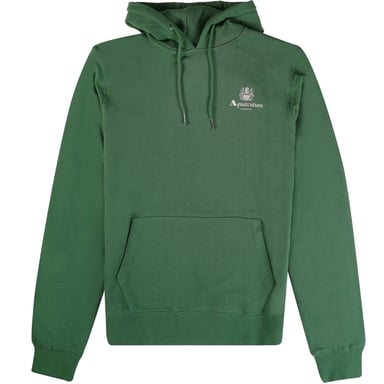 Aquascutum Active Small Logo Green Hoodie