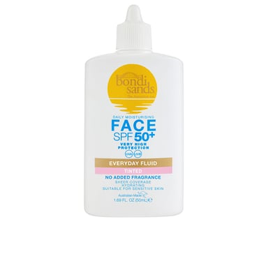 Everyday doftfri tonad ansiktsvätska Spf 50+ 50 ml