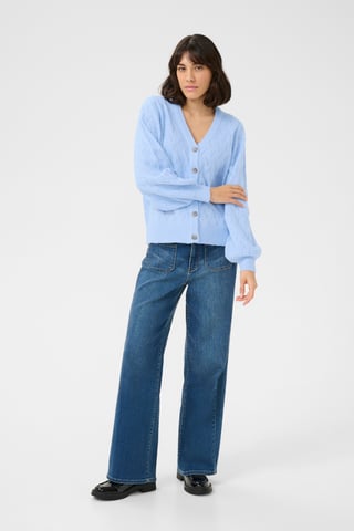 Vest Loose fit blue