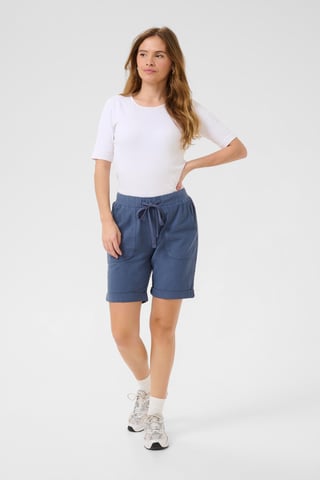 Short Regular fit indigo blue