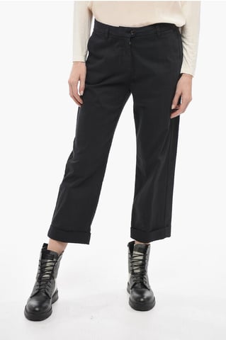 Relaxed-fit Chino Pants in Black
