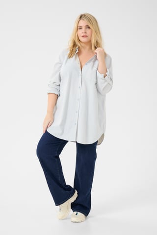 Tuniek Loose fit blue white