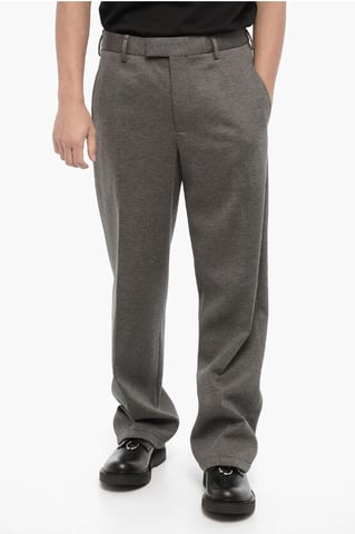 Straight Leg Loose Fit LIAM Pants in Gray