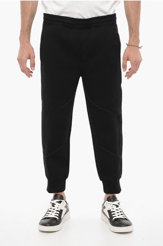 Skinny Fit Joggers With Drawstring Waist in Black