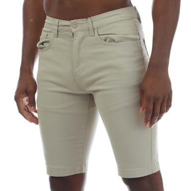 Heren Duck and Cover Franztown Shorts in Stone