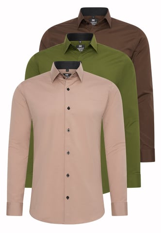 3-piece business shirt set