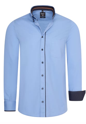 Business shirt in casual design stretch effect