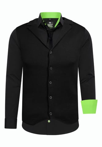 Shirt with vest and tie 3 piece set