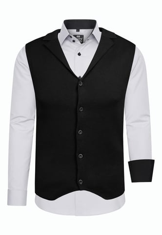 Shirt with vest 2 piece set