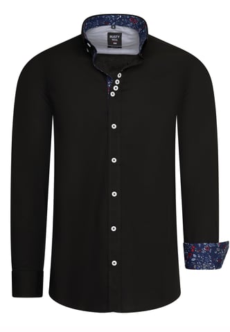 Casual shirt with floral pattern