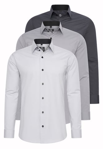 3-piece business shirt set