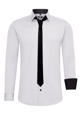Shirt with tie set