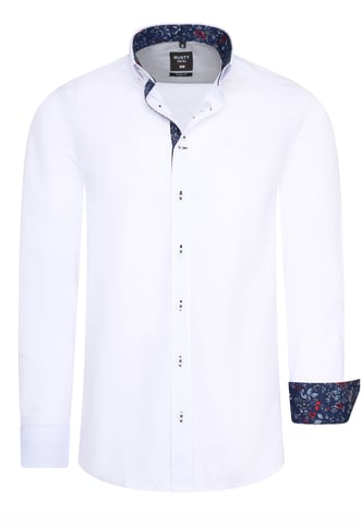Casual shirt with floral pattern