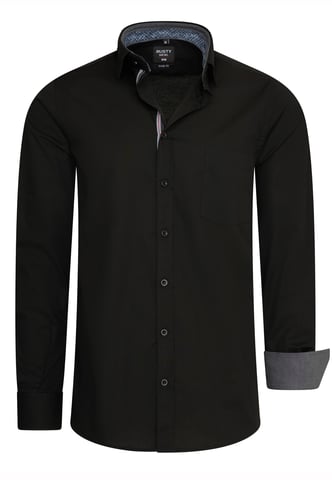 Leisure business shirt in contrast design