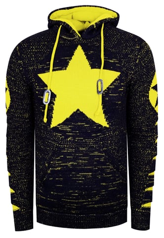 Coarse Comic Hooded Jumper