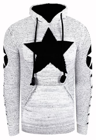 Coarse Comic Hooded Jumper