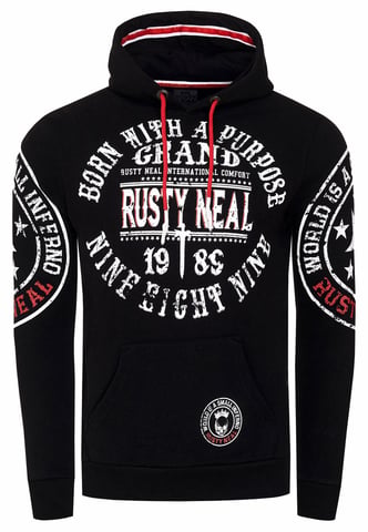 Streetwear Hoodie with Prints