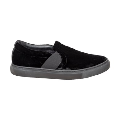 Lanvin Velvet Slip-on Sneakers - '10s
