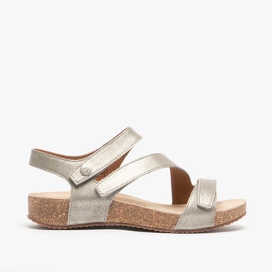 Josef Seibel Tonga 25 Womens Leather Touch Fasten Sandals Crystal
