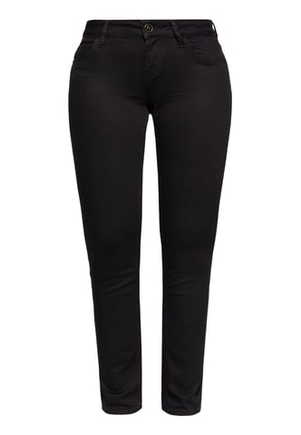 Amor, Truth & Trust Damen 5-Pocket Jeans Allrounder Stella schwarz