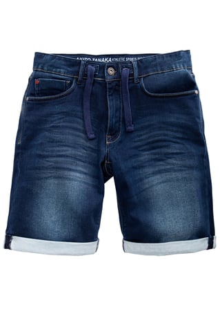 Akito Tanaka Herren AKITO TANAKA Herren Jogg Shorts im Denim-Look dunkelblau
