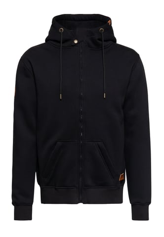 King Kerosin Herren Outdoor Sweatjacke K.K. Adventure Gear schwarz