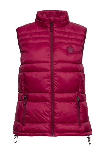Oklahoma Damen Steppweste beere