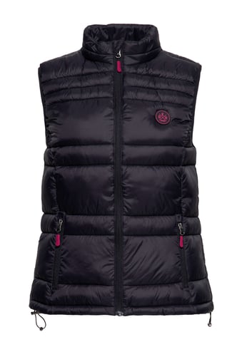 Oklahoma Damen Steppweste schwarz