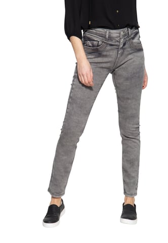 Amor, Truth & Trust Damen 5-Pocket Jeans Venus grau