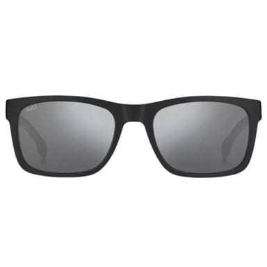 Hugo Boss Silver SP Lensed Matte Black Framed Sunglasses