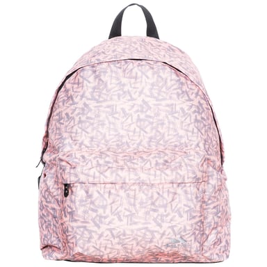 Trespass Childrens/Kids Britt Patterned 16L Backpack (Blush)