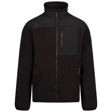 Trespass Mens Lafferty Fleece Jacket (Black)