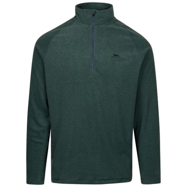 Trespass Keynote Anti Pilling 1/4 Zip Fleece Top för män (Pine)