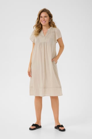 Jurk Regular fit beige