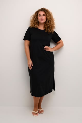Jurk A-shape black