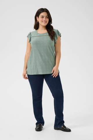 Sleeveless blouse Regular fit Green Bay CC.